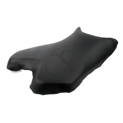 Black Front Rear Driver Passenger Seat for Yamaha YZF R6 (2008-2016)