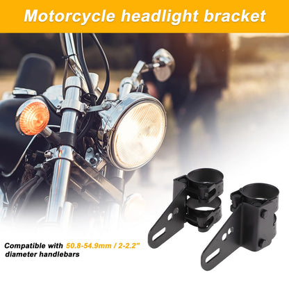 Light Bar Mounting Bracket Set of 2 for Motorcycle (Universal)