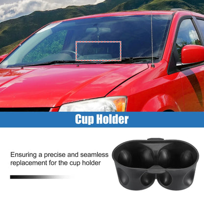 Cup Holder Replacement for Dodge Grand Caravan (2011-2020) Black