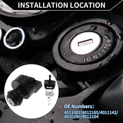Ignition Key Switch No. 4011002 for Polaris 250 Trail Blazer ATV (2002–2003)