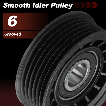 Accessory Drive Belt Idler Pulley for GMC Chevrolet Ford Toyota