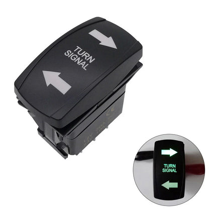 Part Turn Signal Switch 7Pin ABS Vehicle Accessories Black Boat for RV