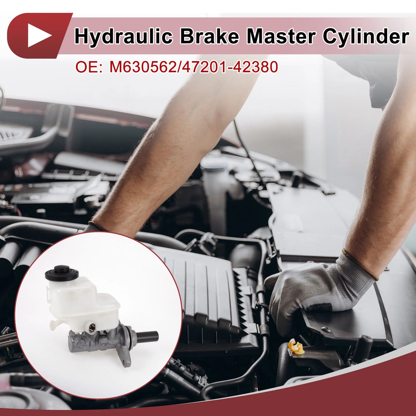 Brake Master Cylinder with Reservoir No.M630562 for Lexus NX200t (2015–2017)