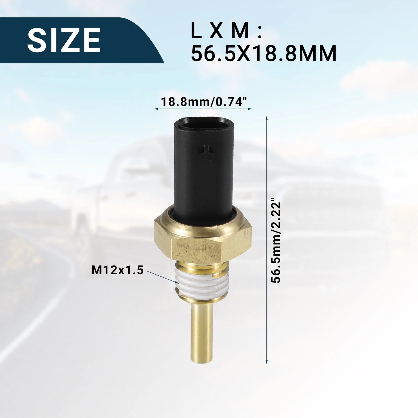 Coolant Temperature Sensor for Chevrolet Express (2003–2023) 1Pcs