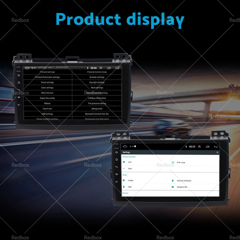 32GB Android 11 Carplay Stereo GPS Navi for Toyota Prado (2003-2009)