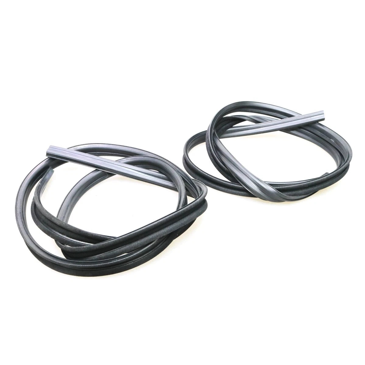 2X Front Door Glass Run Channel for Toyota Starlet (KP60-KP62)