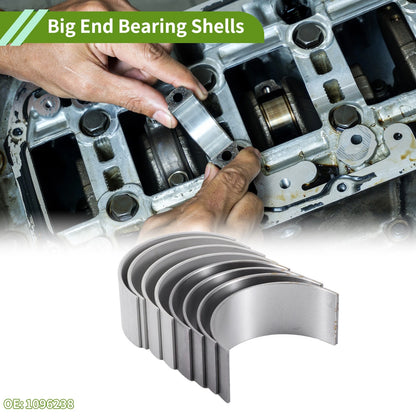 8pcs Big End Bearings Shells for Ford Transit, Mondeo, Land Rover Defender