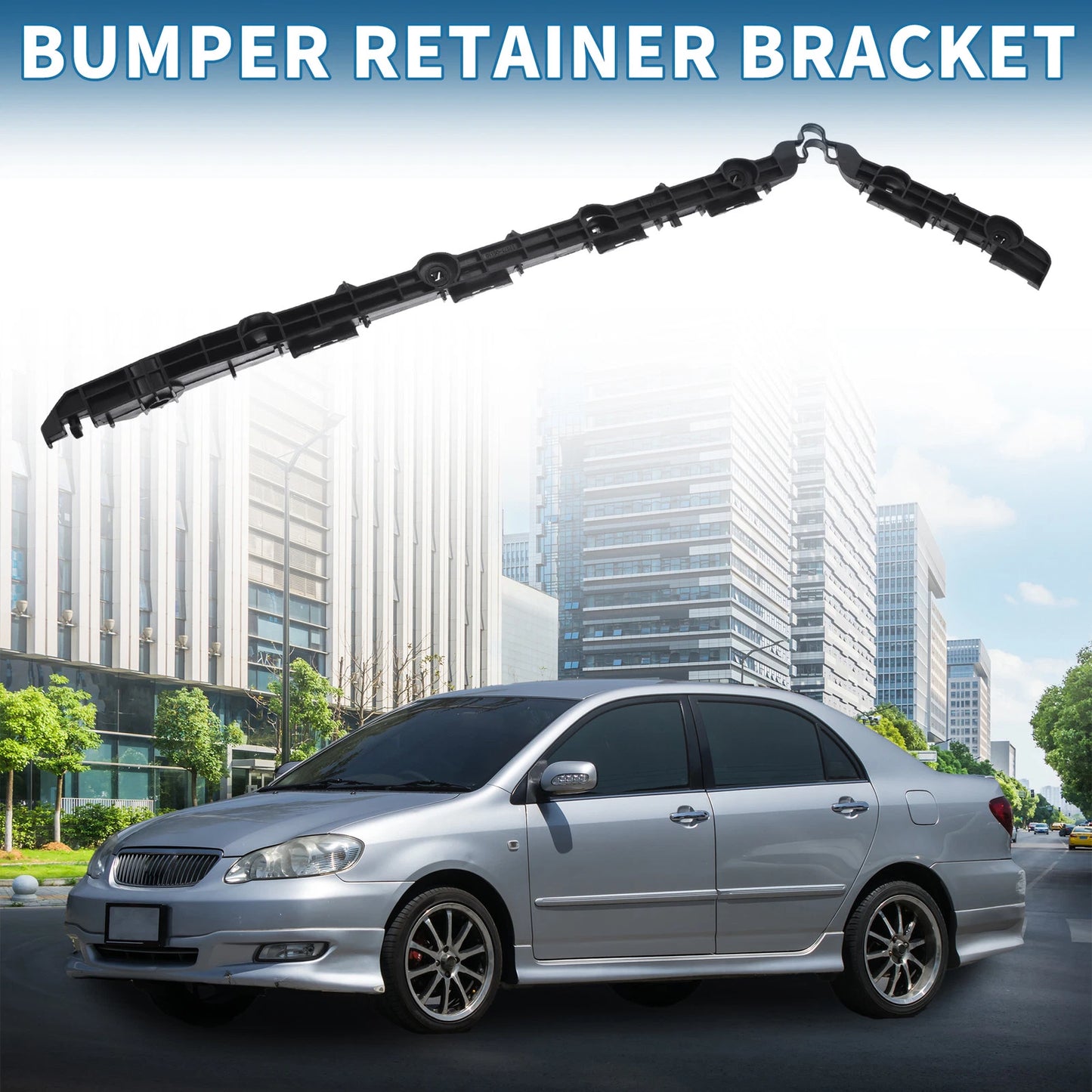 Right Rear Bumper Retainer Bracket No. 5257506090 for Toyota Camry (2012–2014)