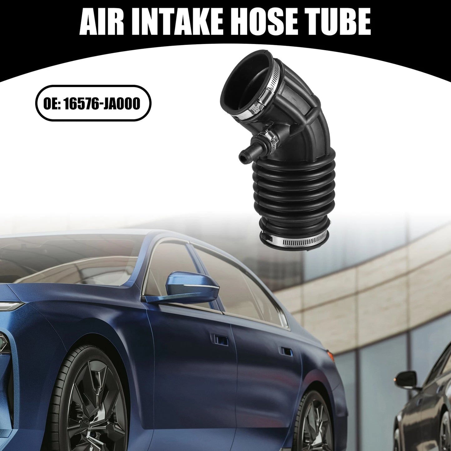 Air Cleaner Intake Hose Tube with Clamps for Nissan Altima (2002–2006)