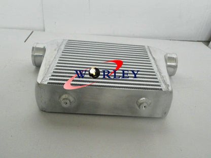 Universal Front Mount Aluminum Turbo Intercooler 76mm