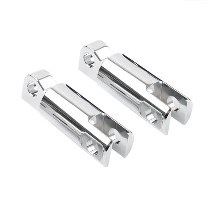 Male Mount Foot Peg Extensions for Harley Sportster, Touring, Softail, Dyna (2004-2023)