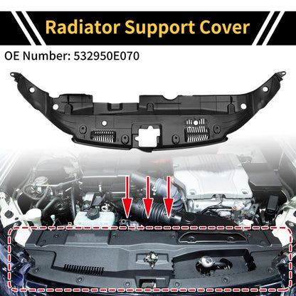 Radiator Support Cover for Toyota Highlander (2014–2019) No. 532950E070