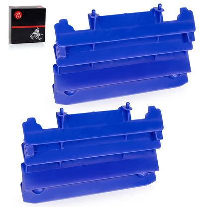 Pair Blue Radiator Louvers Guards for Yamaha YZ125/X YZ250/X (2006–2022)