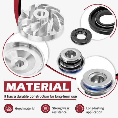 Water Pump Impeller with Gasket for Polaris Switchback Indy RMK (2012–2021)