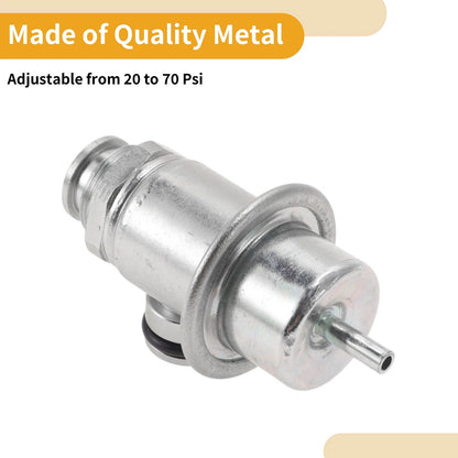 Fuel Pressure Regulator for Chevrolet Cavalier (2003–2004) No.PR286 Metal 20-70 Psi