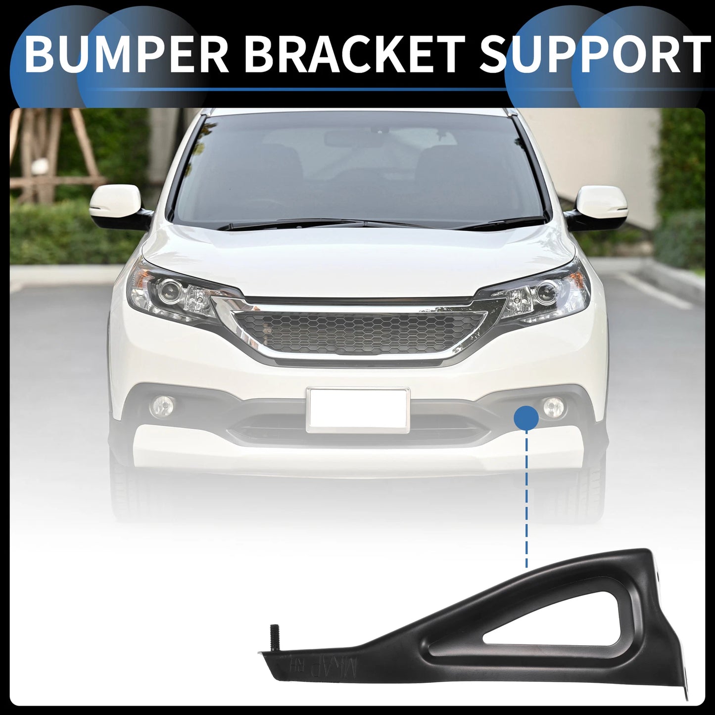 1 Pc Right Front Bumper Support Bracket No. 5327304020 for Toyota Tacoma (2005–2012)