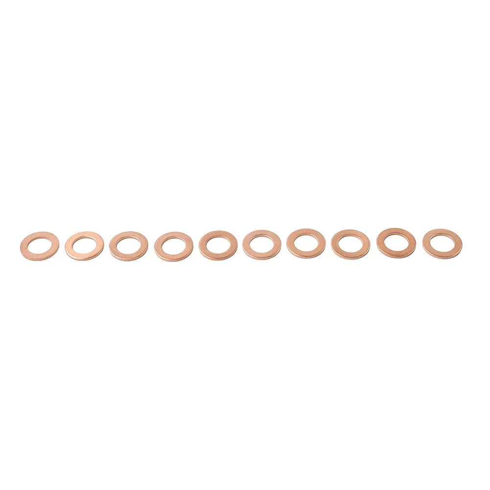 10 x M12 Universal Copper Oil Drain Plug Gasket Seal Ring