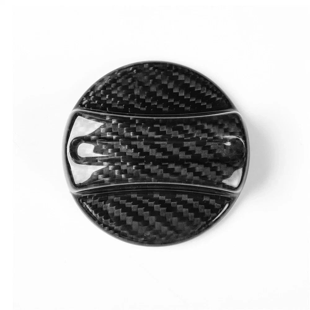 Carbon Fiber Gas Fuel Cap Cover for BMW 3 Series (F30, E36, E46, E39, E90, E92, E93, M3)