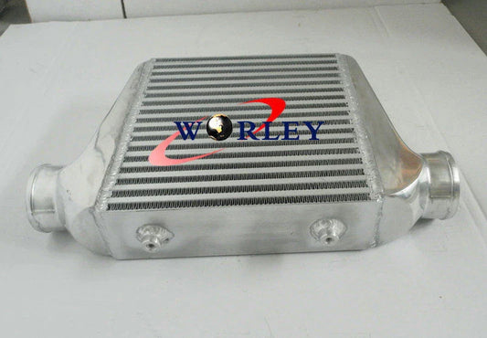 Universal Front Mount Aluminum Turbo Intercooler 76mm