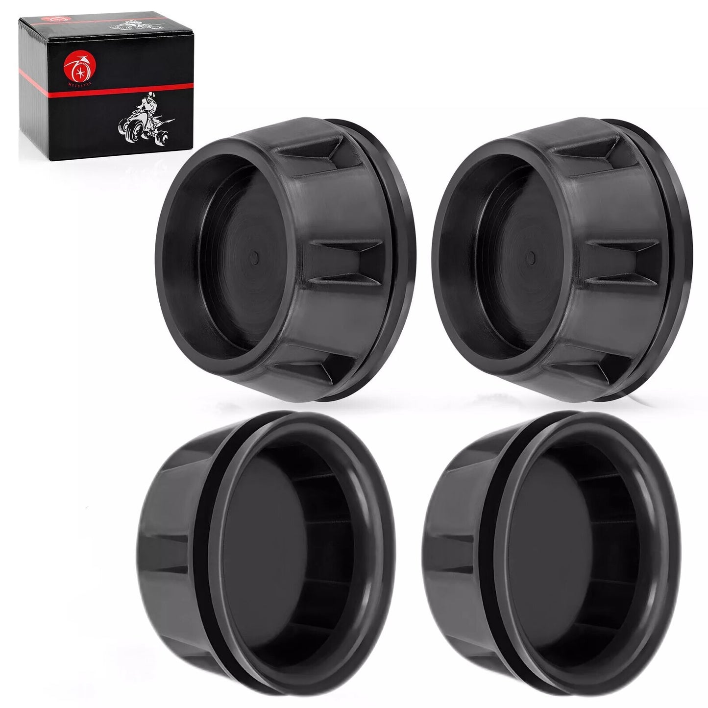 Set of 4 Wheel Center Caps for Honda Talon 1000, Pioneer 700/1000, Rubicon 500/520