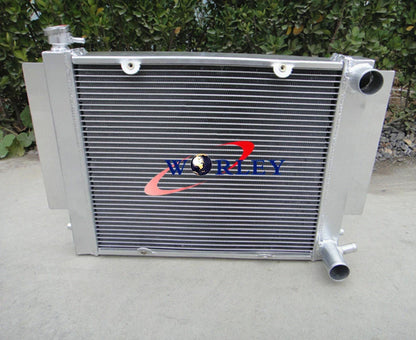 Aluminum Radiator 3 Row for Mazda RX2 RX3 RX4 RX5 RX7 (1970-1985)