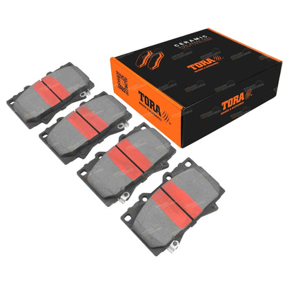 4x4 Front Disc Brake Pads for Toyota Landcruiser 78-105 Series (1998–2019)