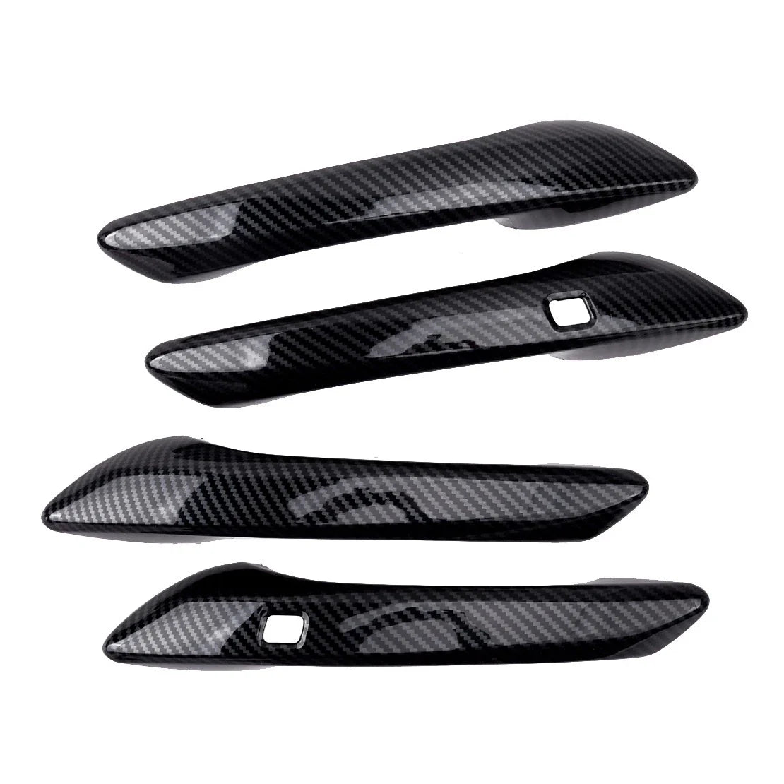 4 x Carbon Fiber ABS Door Handle Covers for Hyundai Sonata (2020)