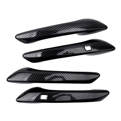 4 x Carbon Fiber ABS Door Handle Covers for Hyundai Sonata (2020)