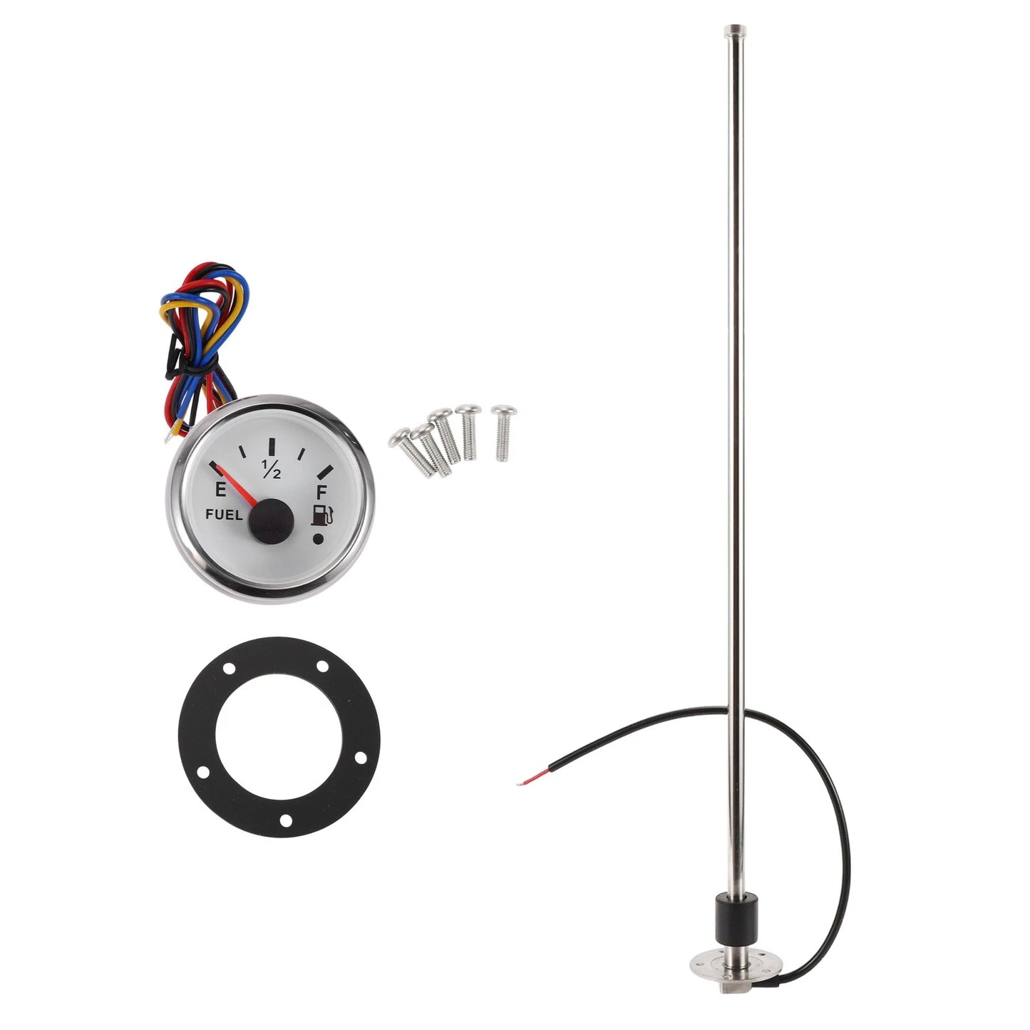 Fuel Sending Unit and Gauge Kit 240-33 Ohm for Boat Car Vehicle