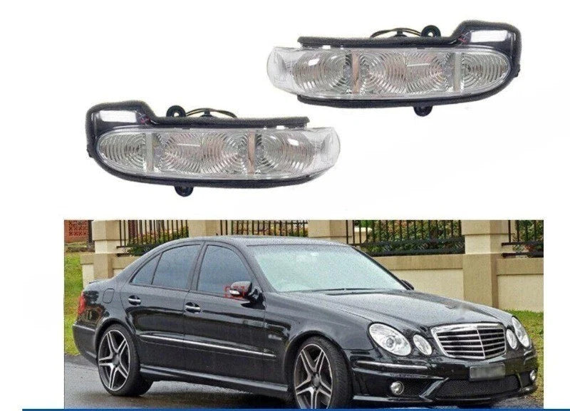 2 x Side Mirror Turn Signal Light for Mercedes E-Class W211/S211 (2002–2006)