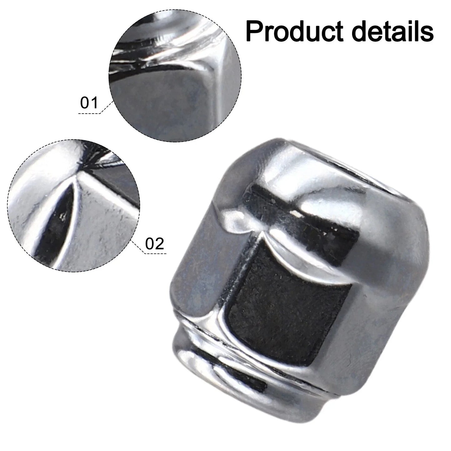 1.5 Acorn Wheel Lug Nut for Civic CR-V Front & Rear