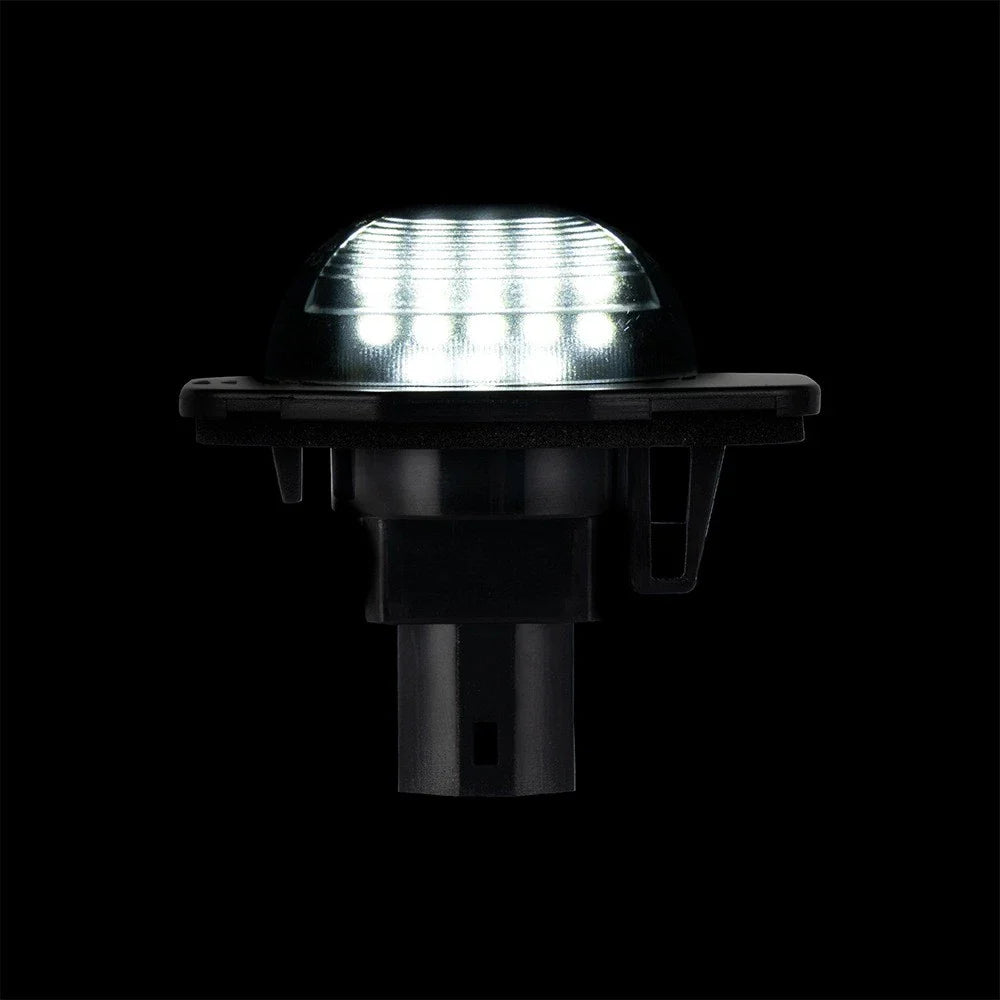 2x 6000K 18-SMD LED White License Plate Light for Toyota Corolla (2009–2013)