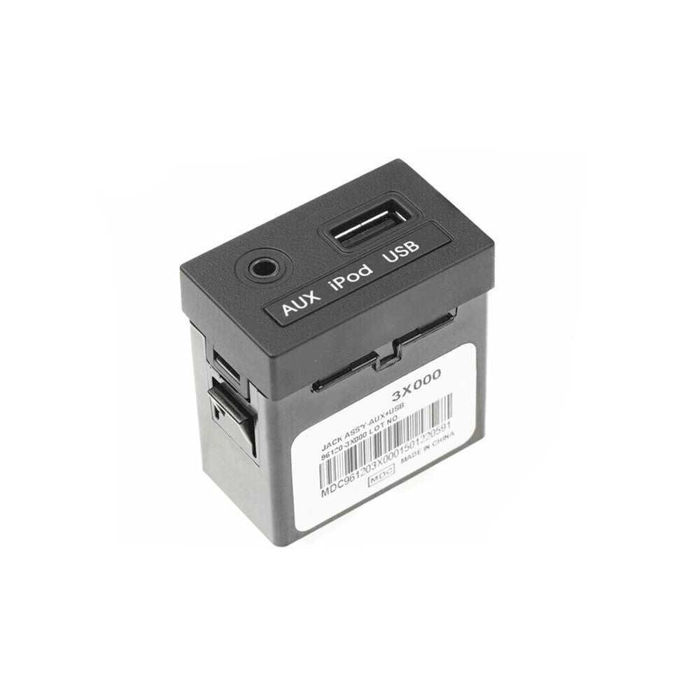 Auxiliary USB iPod AUX Jack for Hyundai Elantra (2011–2016)