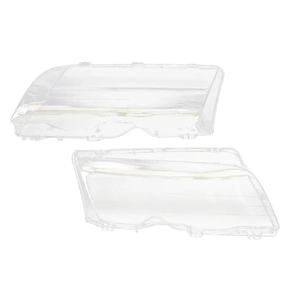 Headlight Lens Shell Cover for BMW 3 Series E46 Sedan (1998-2001) Clear
