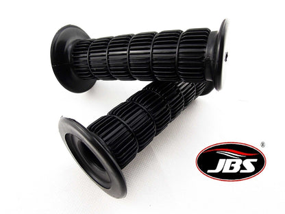 Set of 2 Black Hand Grips for Yamaha DT175 (1973–1978)