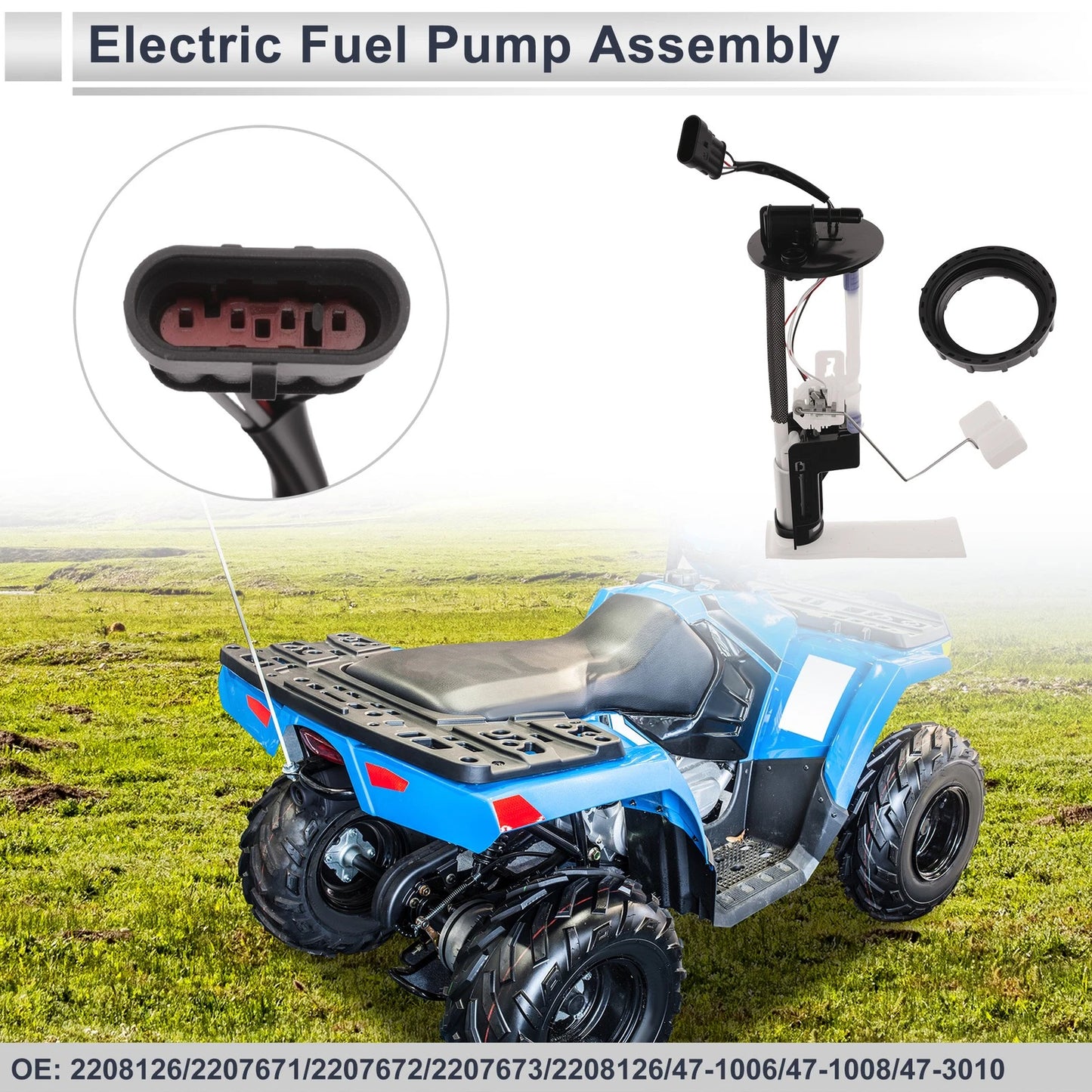 Electric Fuel Pump Assembly for Polaris Sportsman 450 (2017–2023) No.2208126