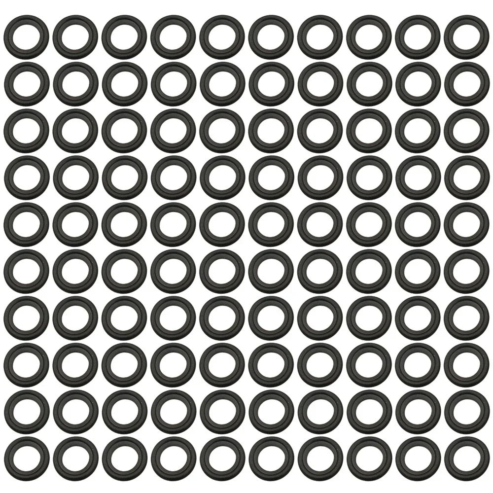 100pcs Oil Drain Plug Gaskets for Mazda, Jaguar, Ford, Land Rover (1997-2023)