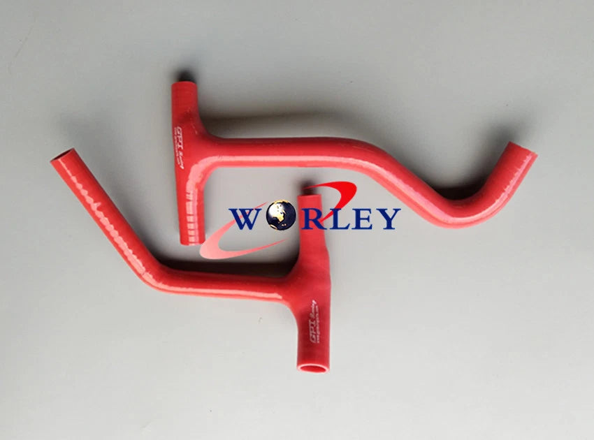 Silicone Radiator Hose Kit for Husqvarna TE449/TE511/TC449/TXC449 (2011–2013) RED