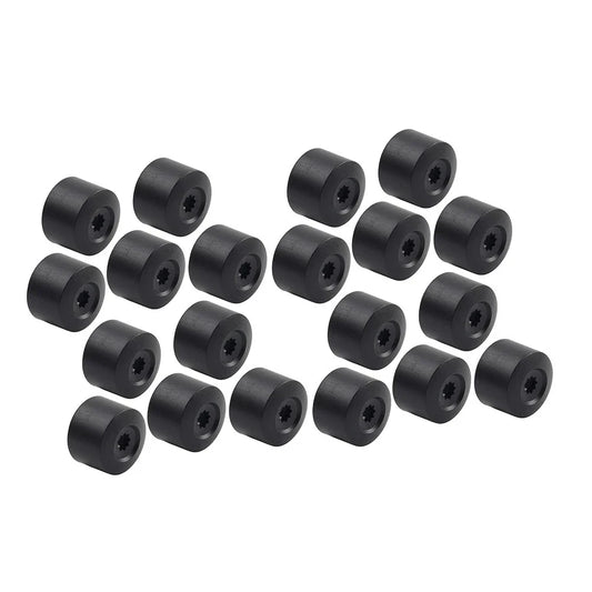 20 x 17mm Wheel Lug Nut Bolt Covers for Volkswagen Golf, Passat, Beetle