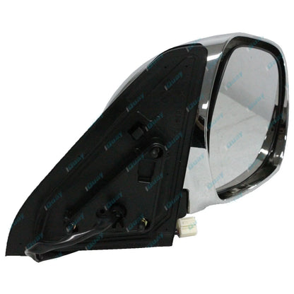 RH Chrome Electric Mirror for Toyota Landcruiser Prado 120 Series '02-'09 Right