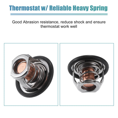 Aluminum UTV Cooling Thermostat w/ Gasket 180F for Polaris Ranger Sportsman