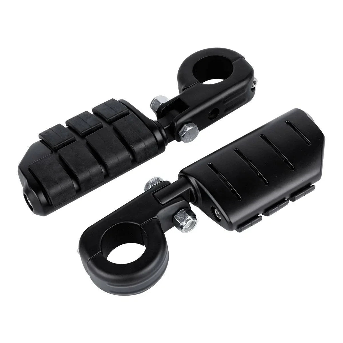 Matte Black 32mm Highway Engine Guard Footpegs for Harley Dyna Sportster