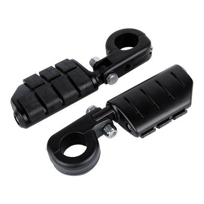 Matte Black 32mm Highway Engine Guard Footpegs for Harley Dyna Sportster