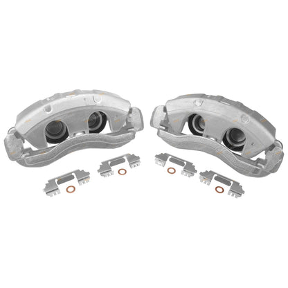 Front Disc Brake Calipers and Pads for Ford Falcon BA BF FG (2002–2014)