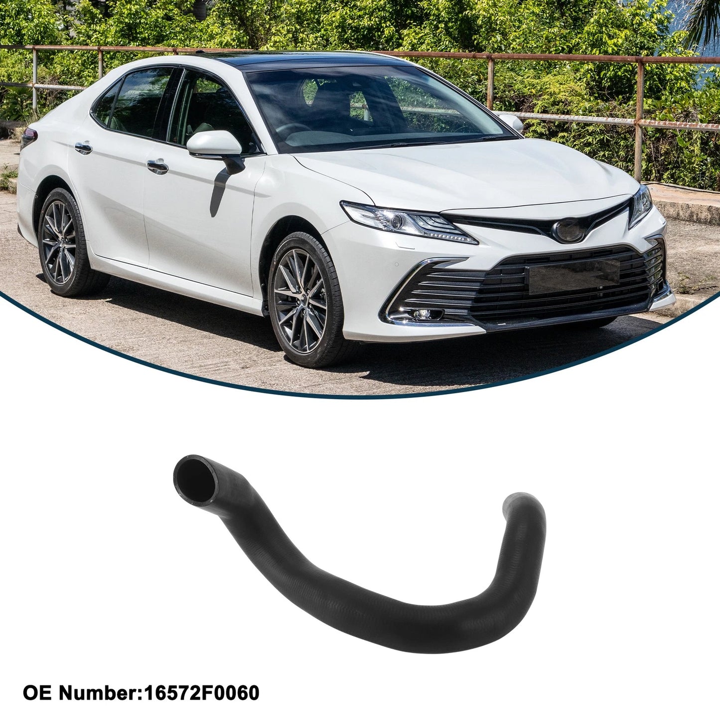 Lower Radiator Hose for Toyota Camry (2018–2023) No. 16572F0060