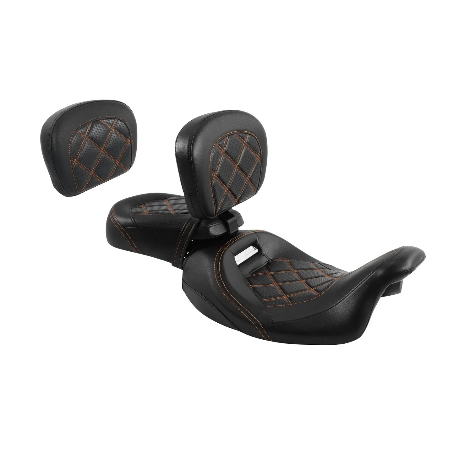 Driver/Passenger Seats Backrest Pad for Harley Street Glide (2009 - 2023)