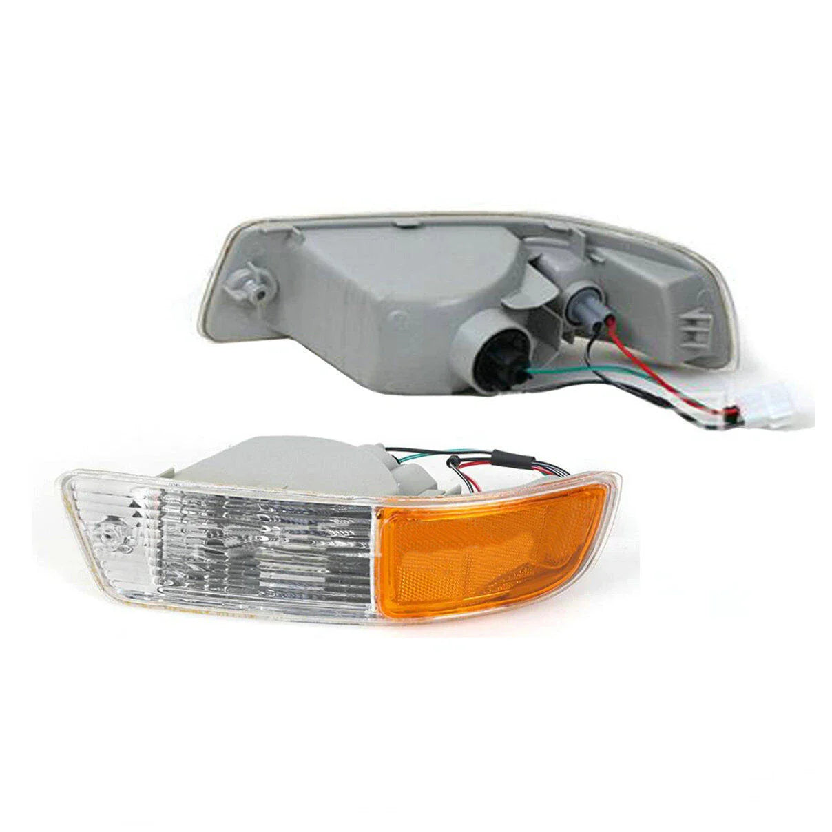 2 x Front Corner Side Turn Signal Parking Lights for Toyota RAV4 (1998–2000)