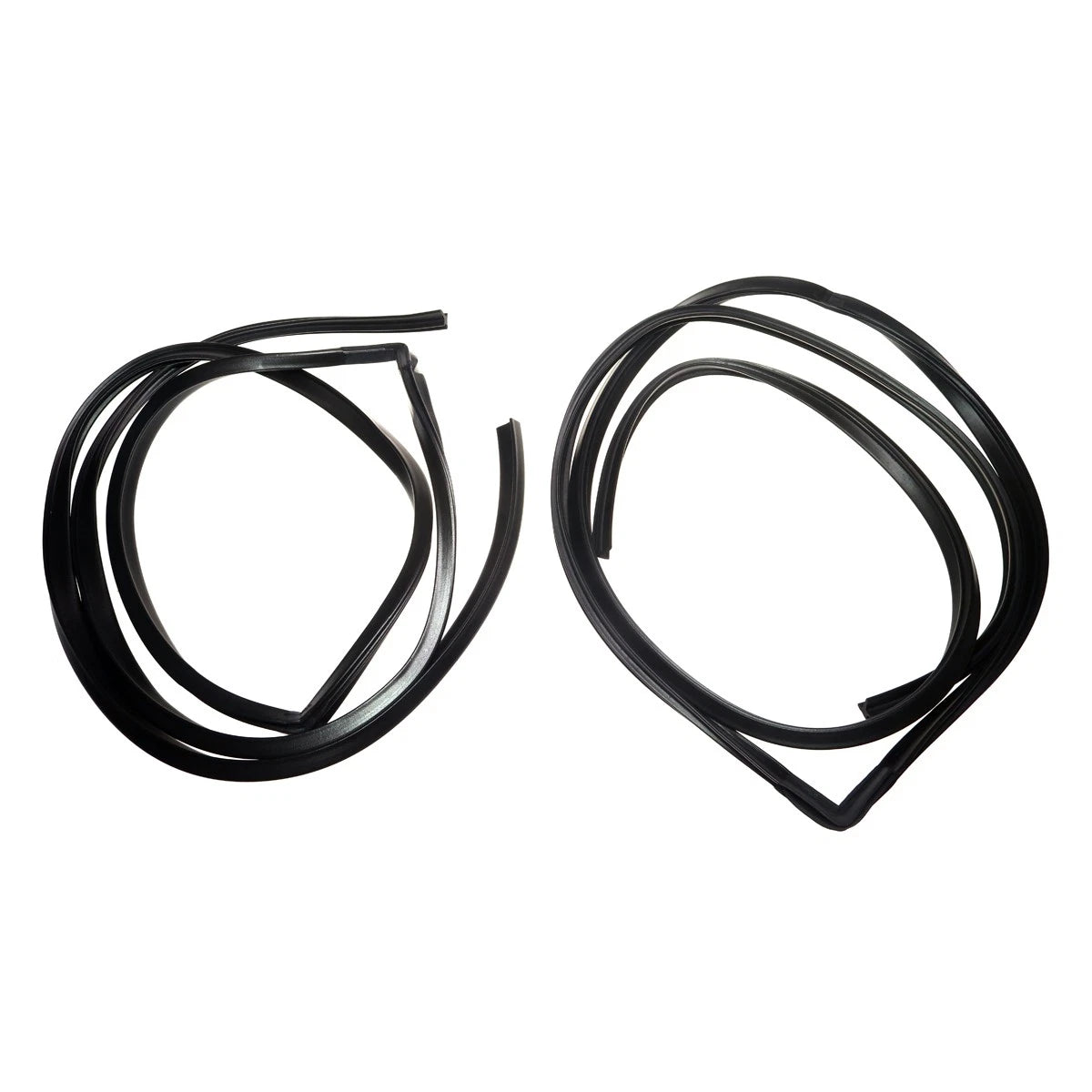 Rear Door Weatherstrip Pair for Toyota Corona Sedan (T40–T56)