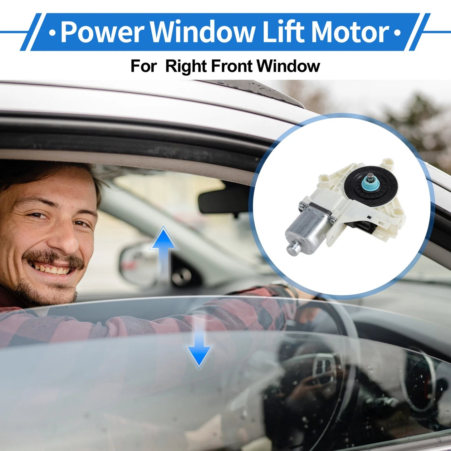 Power Window Regulator Lift Motor No.8KD959802B for Skoda Superb II (2009–2015)