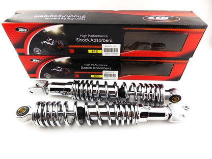 Chrome Rear Shock Absorbers for Honda CB250K Twin (1971–1978)